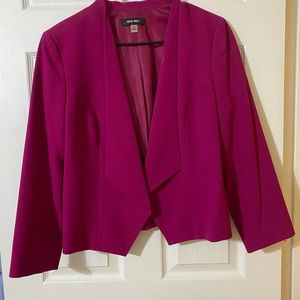 Nine West Magenta Blazer